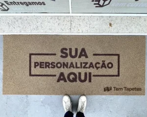 Tapete personalizado da Tem Tapetes